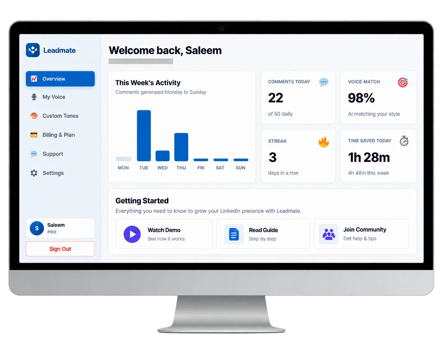leadmate dashboard